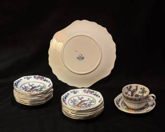53 Piece F Winkle Whielden (Old Chelsea) China Set