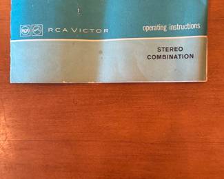 Vintage RCA Vector Stereo Cabinet & Turntable