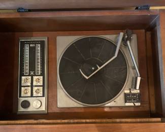 Vintage RCA Vector Stereo Cabinet & Turntable