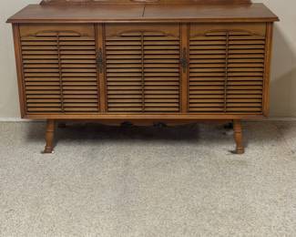 Vintage RCA Vector Stereo Cabinet & Turntable