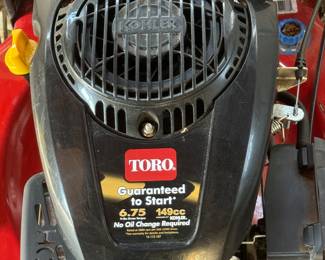Toro 22" Recycler Lawnmower w/Bag