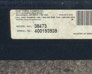 Toro 18" Power Clear 518 Gas Snowblower