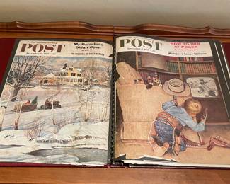 Set of 32 Saturday Evening Post Cover