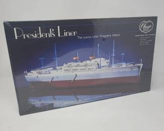 Sealed President's Line Ship Model