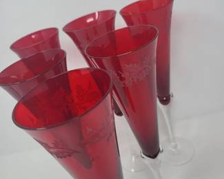 Lenox Ruby Flutes (#2)