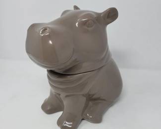 Threshold Stoneware Hippo Cookie Jar