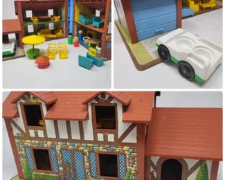1980 Fisher Price Family Play House No952 Little People