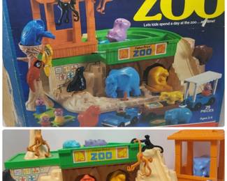 1984 Fisher Price Zoo No916 Original Box