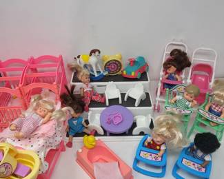 Vintage MC Play Daycare Set