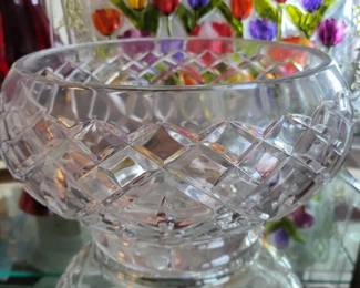 Vintage 9" Irish Galway Crystal Bowl
