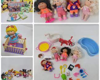 1990s Cabbage Patch Minis, Accessories, Scrapbook, Album