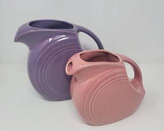 Fiesta HL USA Mulberry Peony Disk Beverage Pitchers