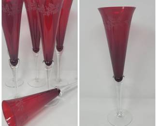 Lenox Ruby Flutes (#1)