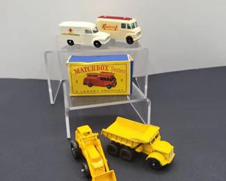 Vintage Lesney Matchbox Service & Construction Vehicles