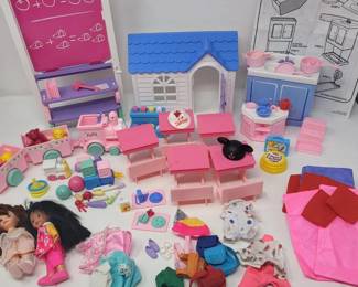 1990s Barbie Kelly Nursery School