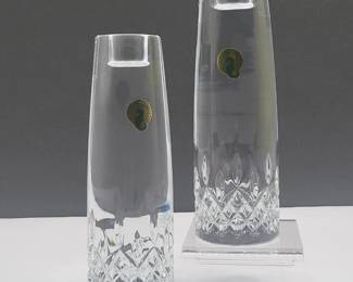 Waterford Lismore Encore Crystal Candle Holder Pillars