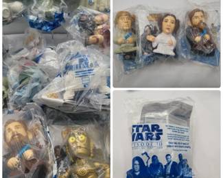 25 Star Wars EpIII Burger King Toys 2005, Sealed