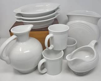 Pearl White Fiesta Tableware
