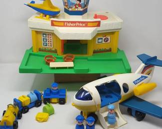 1980 Vintage Fisher Price Airport