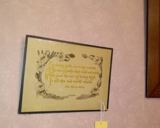 Items Located In The 1st Floor Dining Room