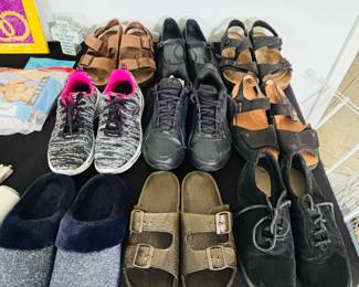 Thinking the presence of shoes is not a surprise.