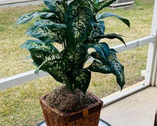 Normally, I just put a drink on my table.  