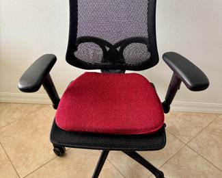 Red & Black chair.  Go DAWGS.