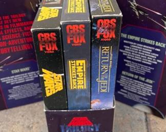 STAR WARS VHS tapes