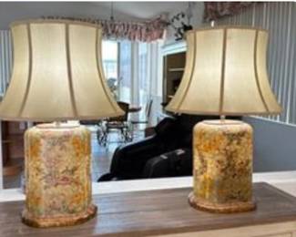 Hand Painted Lamps