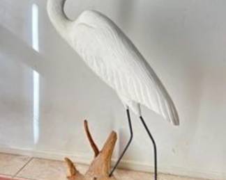 Great Egrit Sculpture