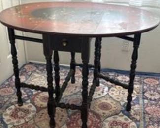 Antique Drop Leaf Table