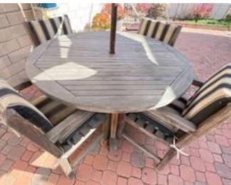Teak Patio Set