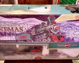 Bachman "Big Haulers" Electric Train--"Night Before Christmas" In Box