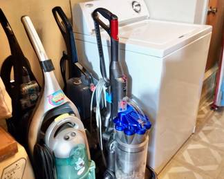 Whirlpool Washer, Vacuums