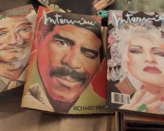 Andy Warhol's "Interview" Magazines, 1980's