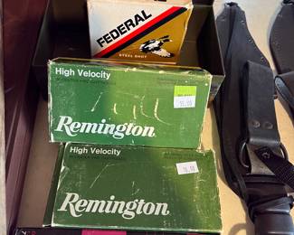 12ga ammo and 243 Winchester ammo