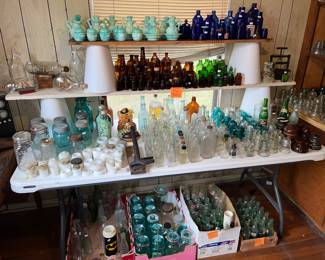 ANOTHER TABLE OF BOTTLES