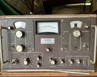 Sierra / Philco Model 128A frequency selective voltmeter