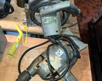 Old heavy duty drill