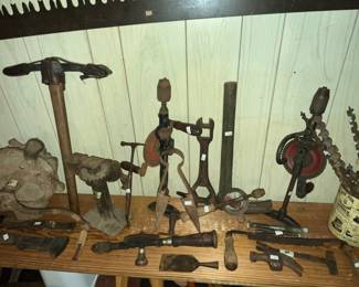 Hand drills , wrenches