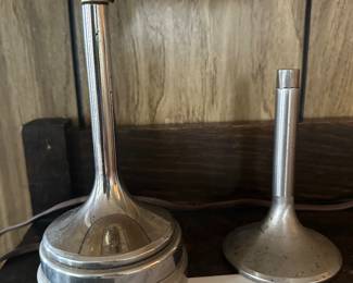 These are lamps made from EATON CAR PISTONS! We have 2 complete lamps that works perfectly and one piston that has not been refit yet! 