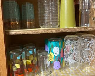 Got the keys on Tuesday! Here are the pics for the initial walk through! We did not open any boxes or totes! This is just what was out waiting for us! More detailed photos added almost daily starting this week! MCM Glasses!