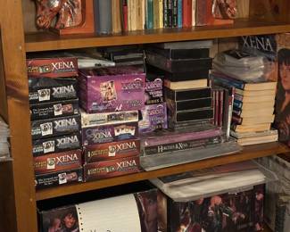 Got the keys on Tuesday! Here are the pics for the initial walk through! We did not open any boxes or totes! This is just what was out waiting for us! More detailed photos added almost daily starting this week! The XENA COLLECTION! 
