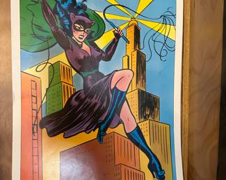 Our clients uncle own a comic book shop in Old Town Saginaw! These are just a few of the great vintage posters that we have for sale! 