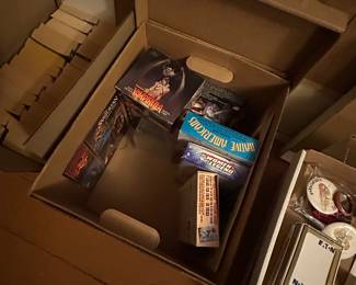 Got the keys on Tuesday! Here are the pics for the initial walk through! We did not open any boxes or totes! This is just what was out waiting for us! More detailed photos added almost daily starting this week! This room is 50% filled with a Xena Warrior Princess Collection! 