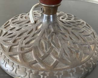 This is a FANTASTIC FIND! This is a SIGNED Vintage Arts and Crafts Bradley and Hubbard Lamp! #4342 Needs a good cleaning, but other than that it is SUPERB! 