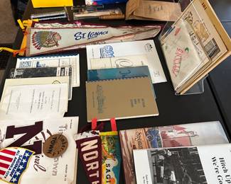 This is a large selection of Saginaw History Collectibles! 