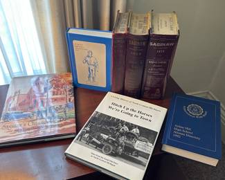 A nice collection of Saginaw MI History Books! 
