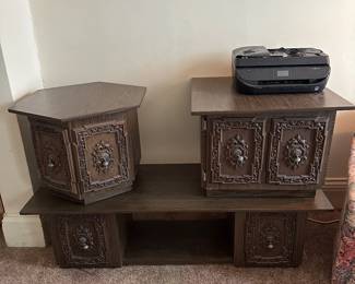 Three pieces of MCM tables! Coffee and 3 end tables! 