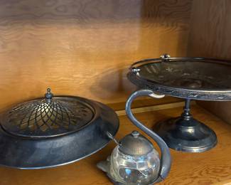 Great Silver Plate and Pewter Pieces! 